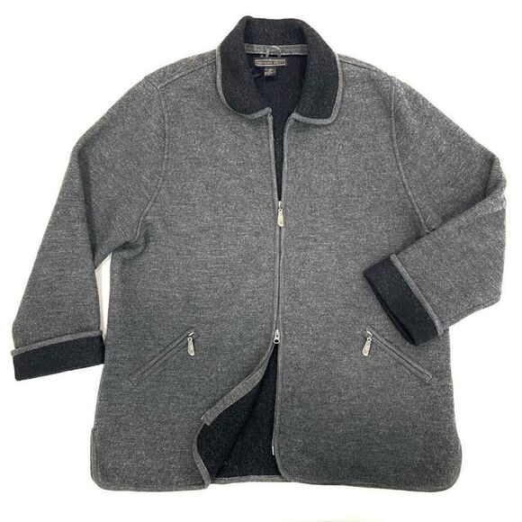 HERMAN GEIST Wool Sweater Jacket - Picture 1 of 8